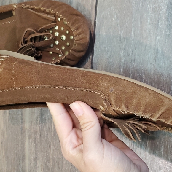 Steve Madden Women Suede Boho Loafer Flats shoes sz 8.5M - Picture 12 of 12